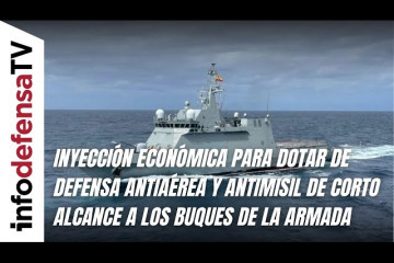 Inyección económica para dotar de defensa antiaérea y antimisil a los buques de la Armada
