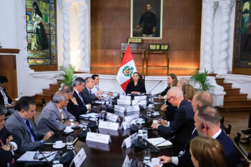 ReunionBoluarte VariosMinistros WallenbergInvestments 09jul2025 PresidenciaPeru