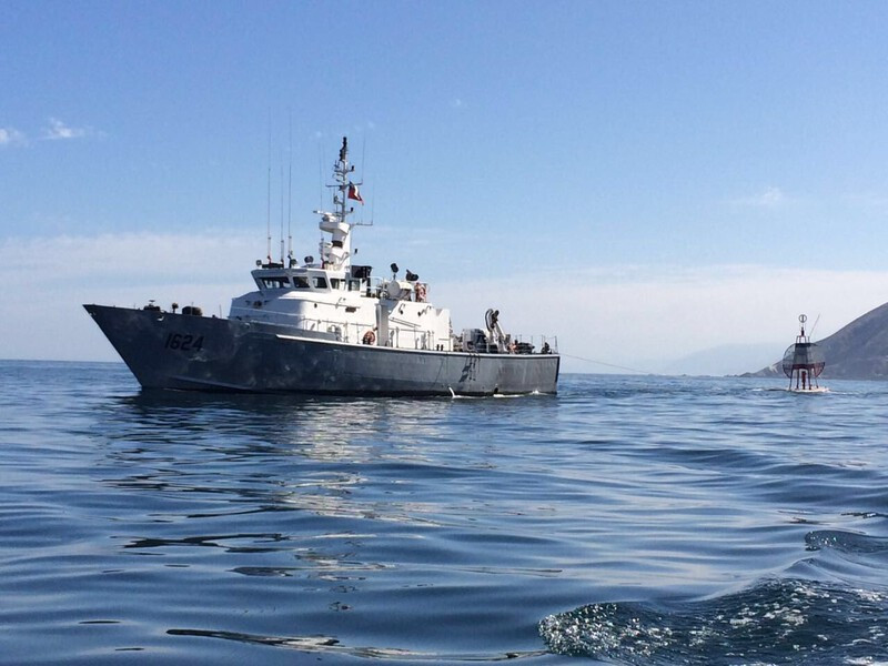 Lancha de Servicio General LSG 1624 Iquique Firma Armada de Chile