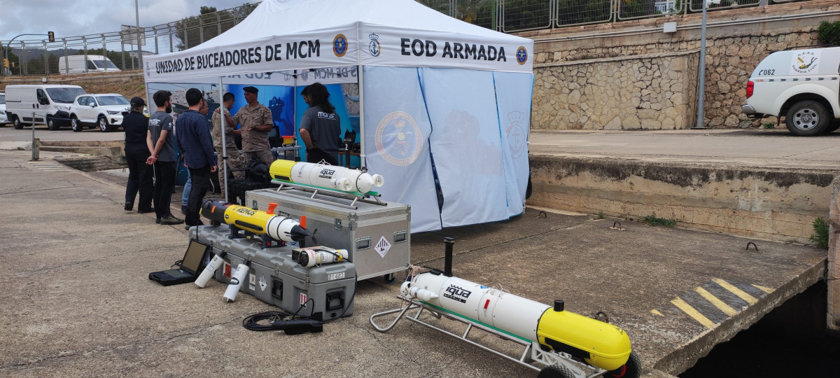 Dron submarino Sparus II IQUA en servicio en la Armada