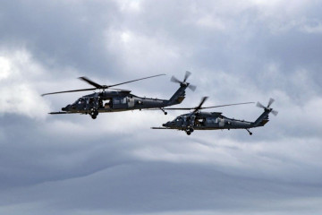 Helicópteros HH 60W. Foto. Andrea Jenkins USAF Lockheed Martin
