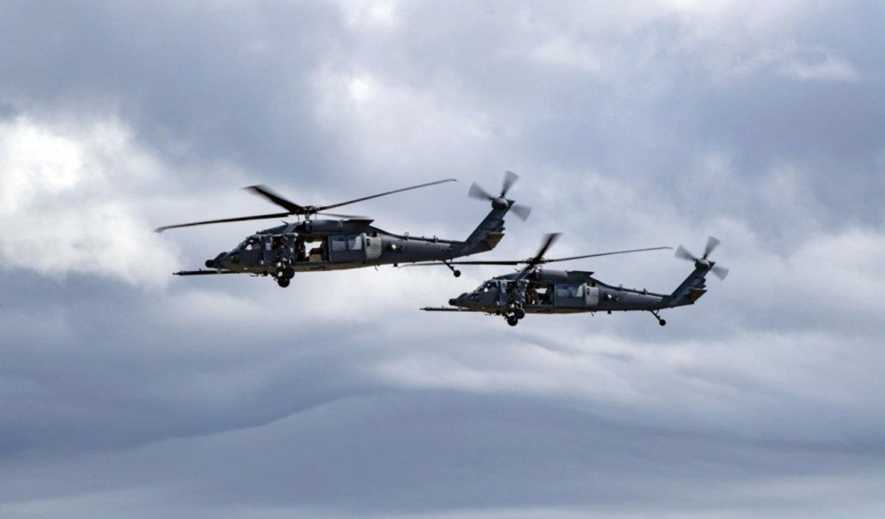 Helicópteros HH 60W. Foto. Andrea Jenkins USAF Lockheed Martin