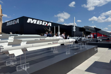 Estand de MBDA en Paris Air Show
