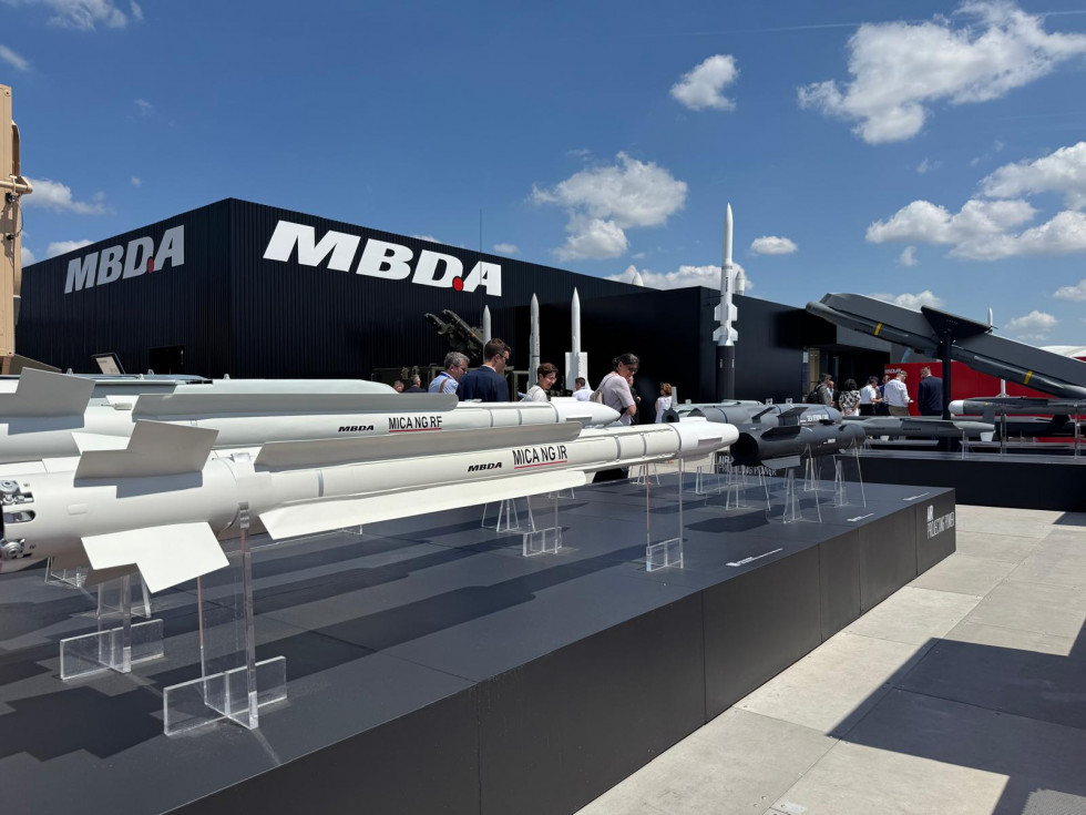 Estand de MBDA en Paris Air Show