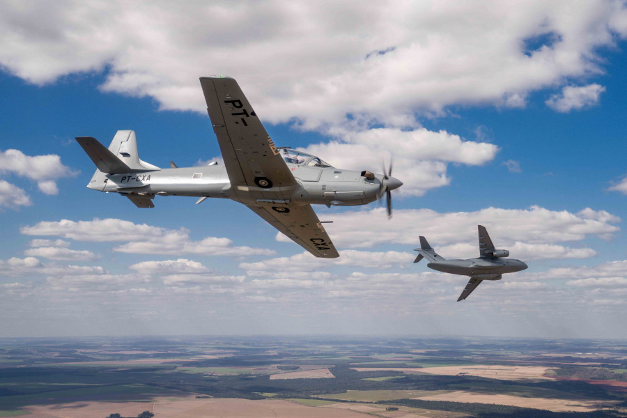 FAP's A 29N and KC 390 Millennium 2