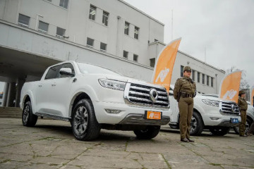 Camionetas Great Wall Poer Plus entregadas a Carabineros de Chile Firma GORE Ñuble