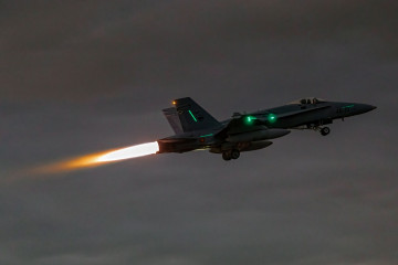Despliegue de cazas F 18 en Islandia IV