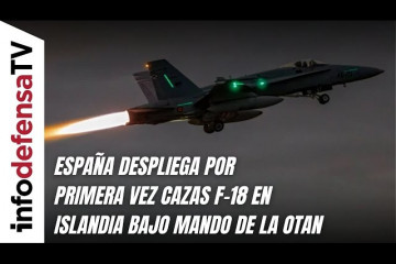 España despliega por primera vez cazas F-18 en Islandia bajo mando de la OTAN