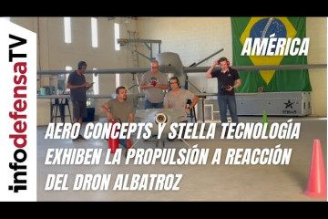 Aero Concepts y Stella Tecnología exhiben la propulsión a reacción del dron Albatroz