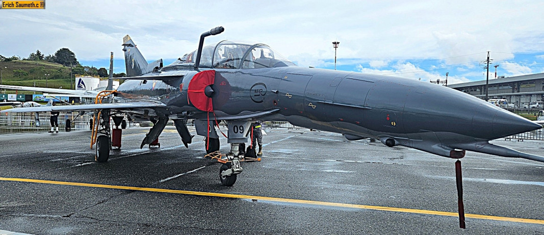 00 IAI KFIR C12, en F Air 2025, foto Infodefensa