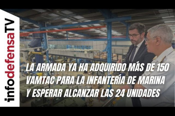La Armada ha comprado más de 150 Vamtac para la Infantería de Marina y   prevé llegar a 245 unidades