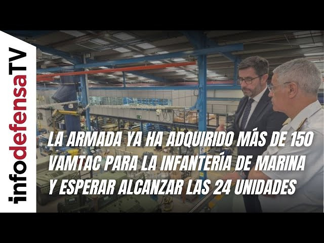 La Armada ha comprado más de 150 Vamtac para la Infantería de Marina y   prevé llegar a 245 unidades