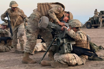 Puesto de tiro de misil antiblindaje Spike Firma Brigada Motorizada N°4 Rancagua del Ejército de Chile 002