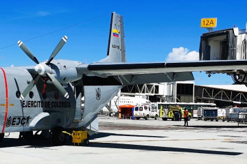 CASA C 212 de la aviacipn del ejercito colombiano. Foto Infodefensa