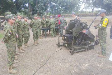 Maxson M45 del ejercito ecuatoriano. Foto EJE