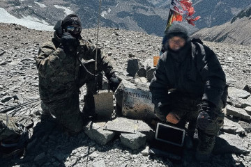 Entrenamiento de Radio Operadores de Operaciones Especiales en montaña Firma Escuela de Paracaidistas y Fuerzas Especiales del Ejército de Chile 002