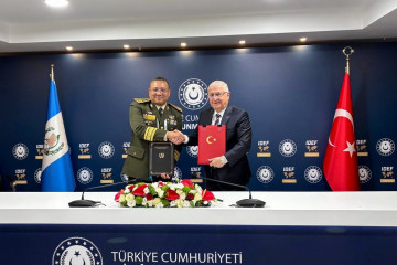 Ministros de Defensa de Guatemala y Turquía suscribieron acuerdo de cooperación militar