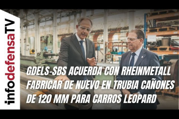GDELS-SBS acuerda con Rheinmetall fabricar de nuevo en Trubia cañones de 120 mm para carros Leopard