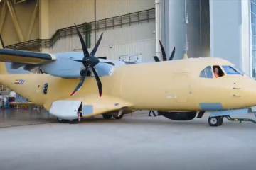 Primer C295 de vigilancia marítima para España