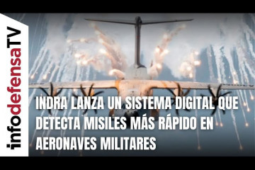 Indra lanza un sistema digital que detecta misiles más rápido en aeronaves militares