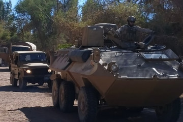 Despliegue de medios en el ejercicio Toqui 2025 Firma VI División del Ejército de Chile 004