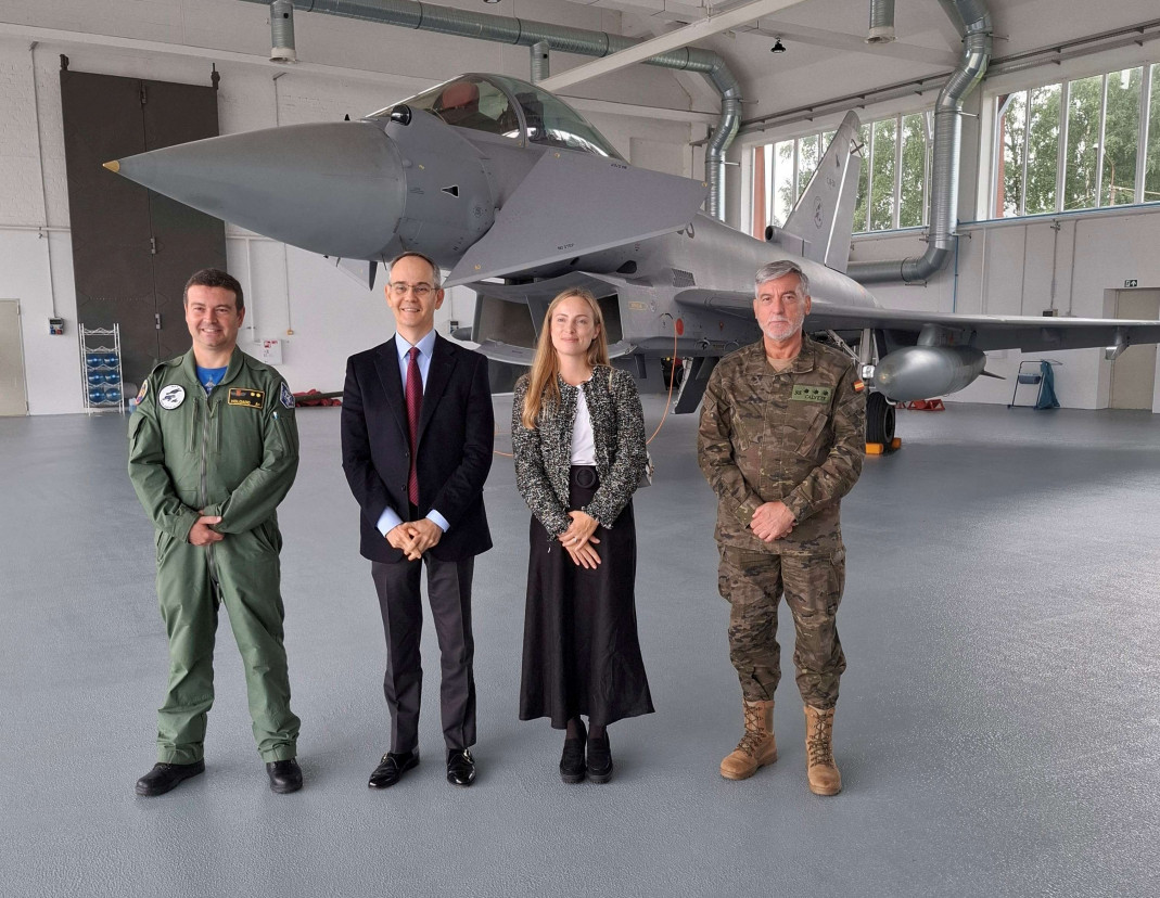 España toma el mando de la enhanced Air Policing en el Báltico desde Lituania