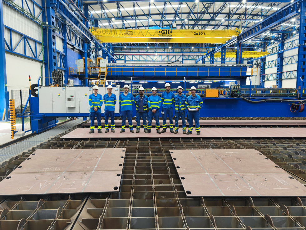Nuevo taller de Navantia en la planta de San Fernando