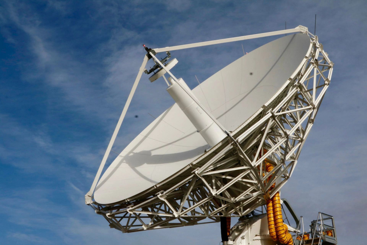 Centro de control de satu00e9lites de Hisdesat en Madrid