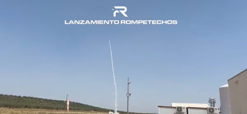 El equipo Faraday Rocketry lanza el cohete Rompetechos desde el centro de vuelo Atlas