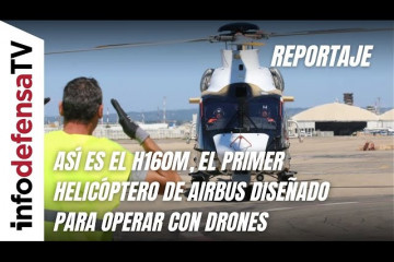 Reportaje | Así es el H160M, el primer helicóptero de Airbus diseñado para operar con drones
