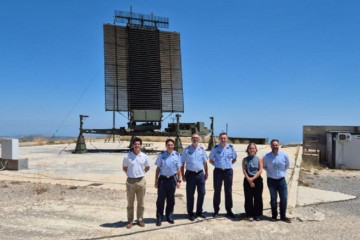 Recpción del radar LTR 25 de Indra en el EVA 5 del Ejército del Aire y del Espacio