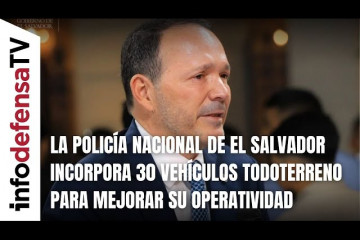 La Policía Nacional de El Salvador incorpora 30 vehículos todoterreno para mejorar su operatividad