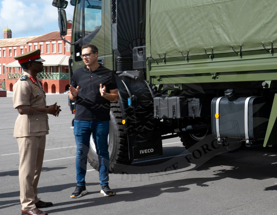 Barbados FzaDefensa Iveco Eurocargo BDefenceForce