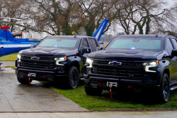 Entrega de camionetas blindadas Chevrolet Silverado a la PDI Firma Gore Los Ríos 002