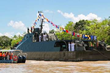 Medios Fluviales ARC en el Amazonas. Foto ARC