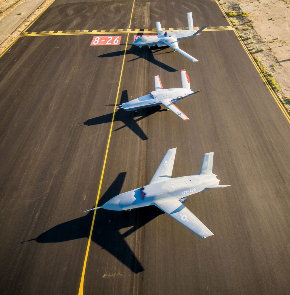 GA-ASI valida los mecanismos de interoperabilidad, autonomía en vuelo y enlace táctico de las plataformas colaborativas XQ-67A
