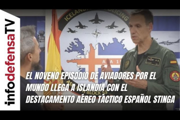 Noveno episodio de Aviadores por el Mundo llega a Islandia con el Destacamento Aéreo Táctico Stinga