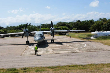 Nueva pista Ejercito en la guajira. Foto EJC
