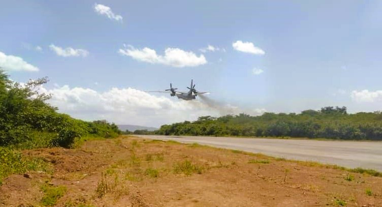 Nueva pista Ejercito en la guajira 2. Foto EJC