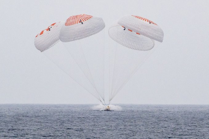 Amerizan sin contratiempos los miembros de la Crew 10 procedentes de la ISS