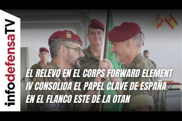 El relevo en el Corps Forward Element IV consolida el papel clave de España en la OTAN
