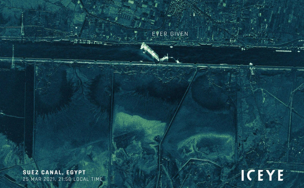Iceye lanza un nuevo modo de imagen para su constelación de satelites SAR
