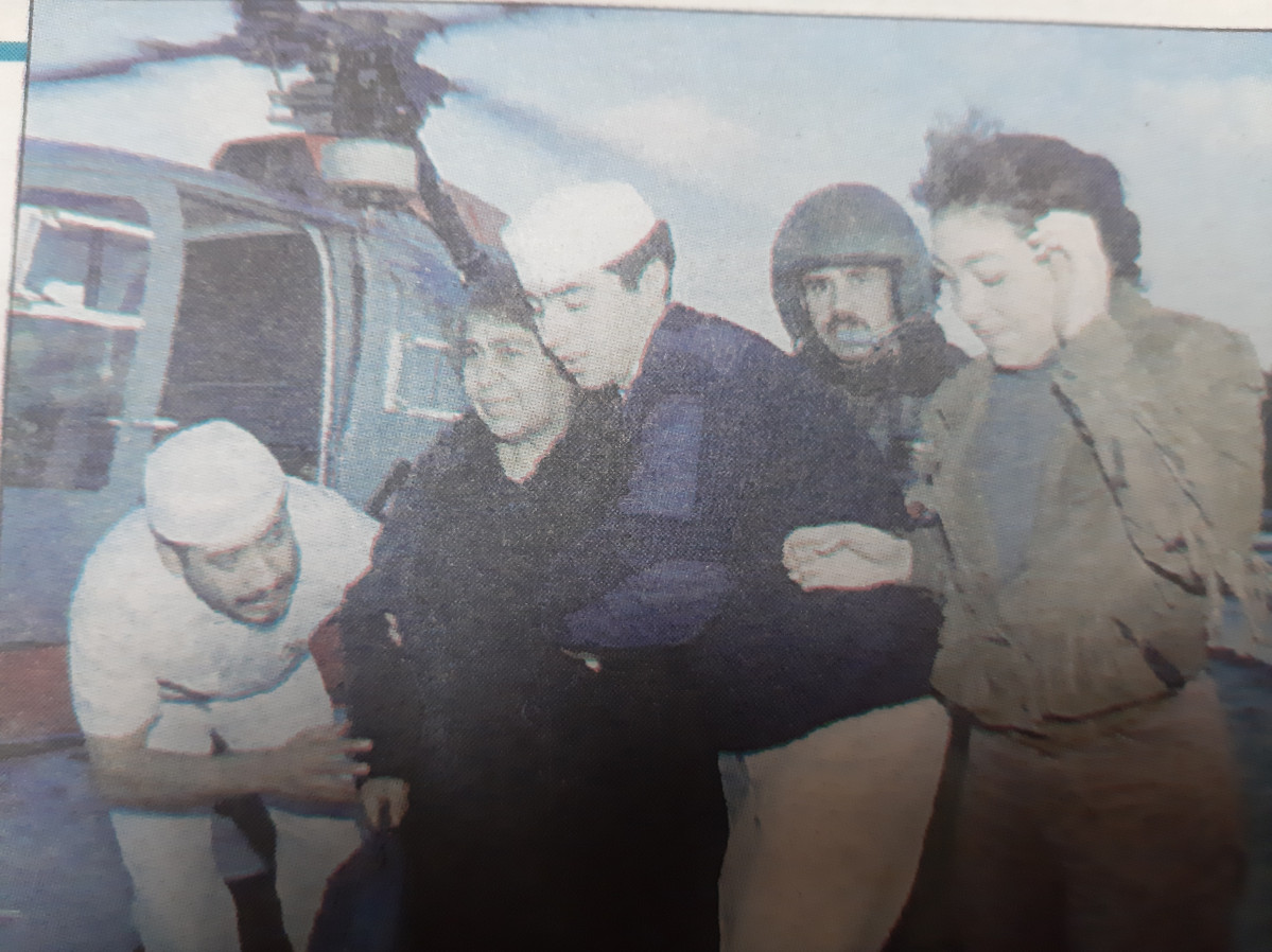 Rescate en Morro Chico efectuado por el helicu00f3ptero BO 108 Bolkow Naval 44 Firma Armada de Chile