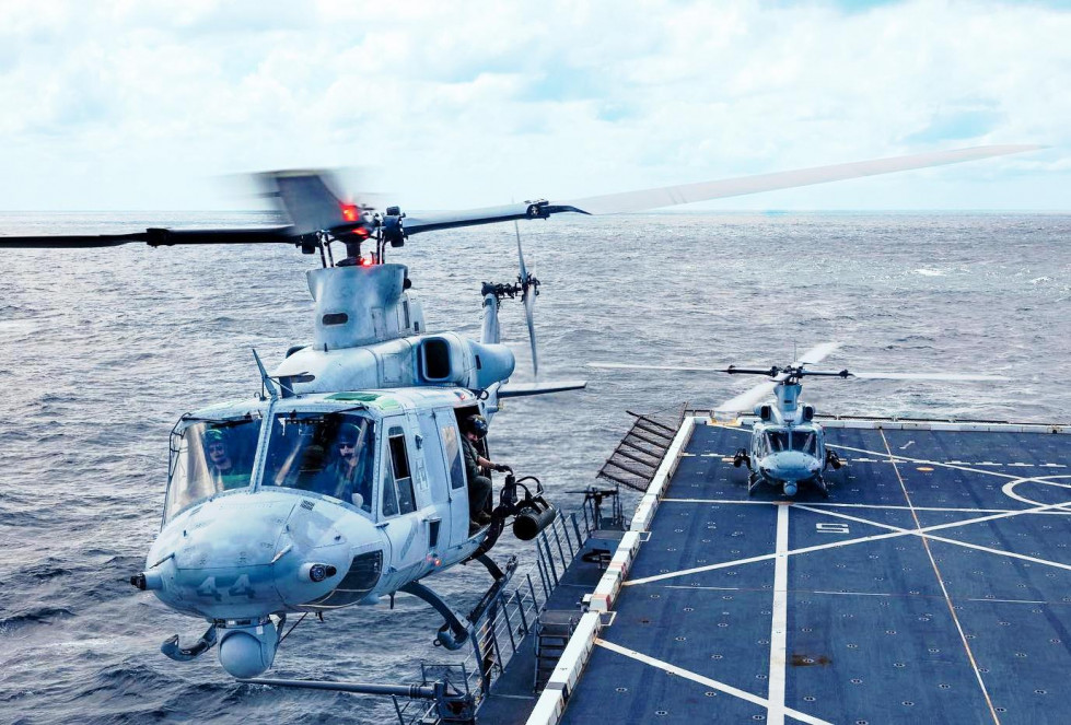 EEUU Marines  UH 1Y Venom USNFSC US4thFleet