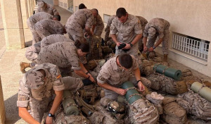 La Infantería de Marina se une a la Unidad Militar de Emergencias en la lucha contra el fuego en España