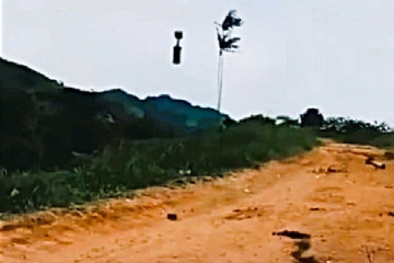 Ataque drones. Fuente RRSS
