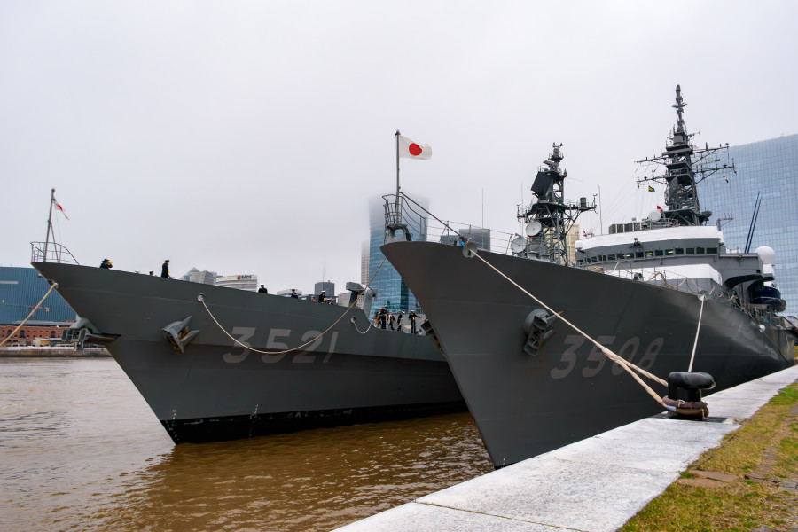 JS Shimakaze y JS Kashima