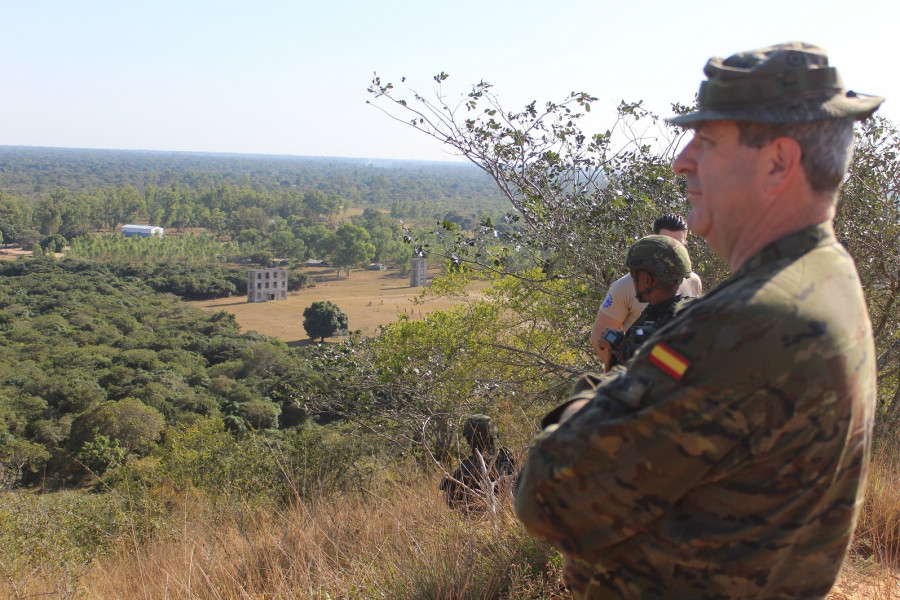 Militares españoles en la misión de apoyo a las Fuerzas Armadas de Mozambique