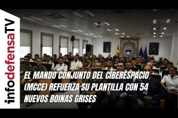 El Mando Conjunto del Ciberespacio (MCCE) refuerza su plantilla con 54 nuevos boinas grises
