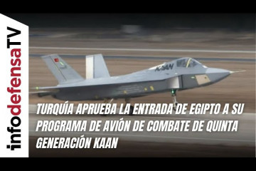 Turquía aprueba la entrada de Egipto a su programa de avión de combate de quinta generación Kaan